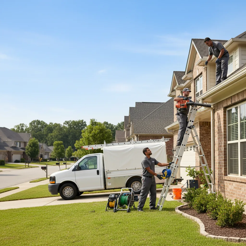 Home Gutter Service in Mcintyre, GA near me